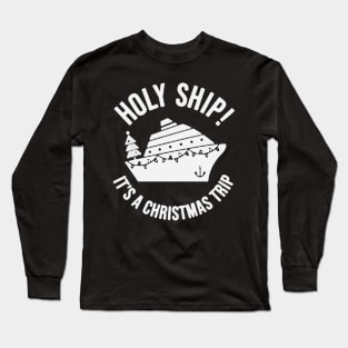 Merry Cruisemas Funny Cruise Ship Family Christmas 2022 3 Long Sleeve T-Shirt